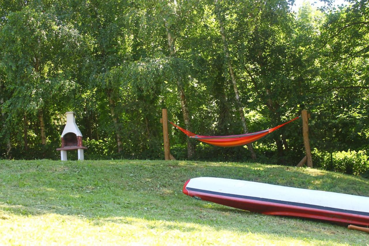 Bajkowe Mazury Domek Holenderski Plaza Lodki Kajaki Wedkowanie Mikołajki Exterior photo